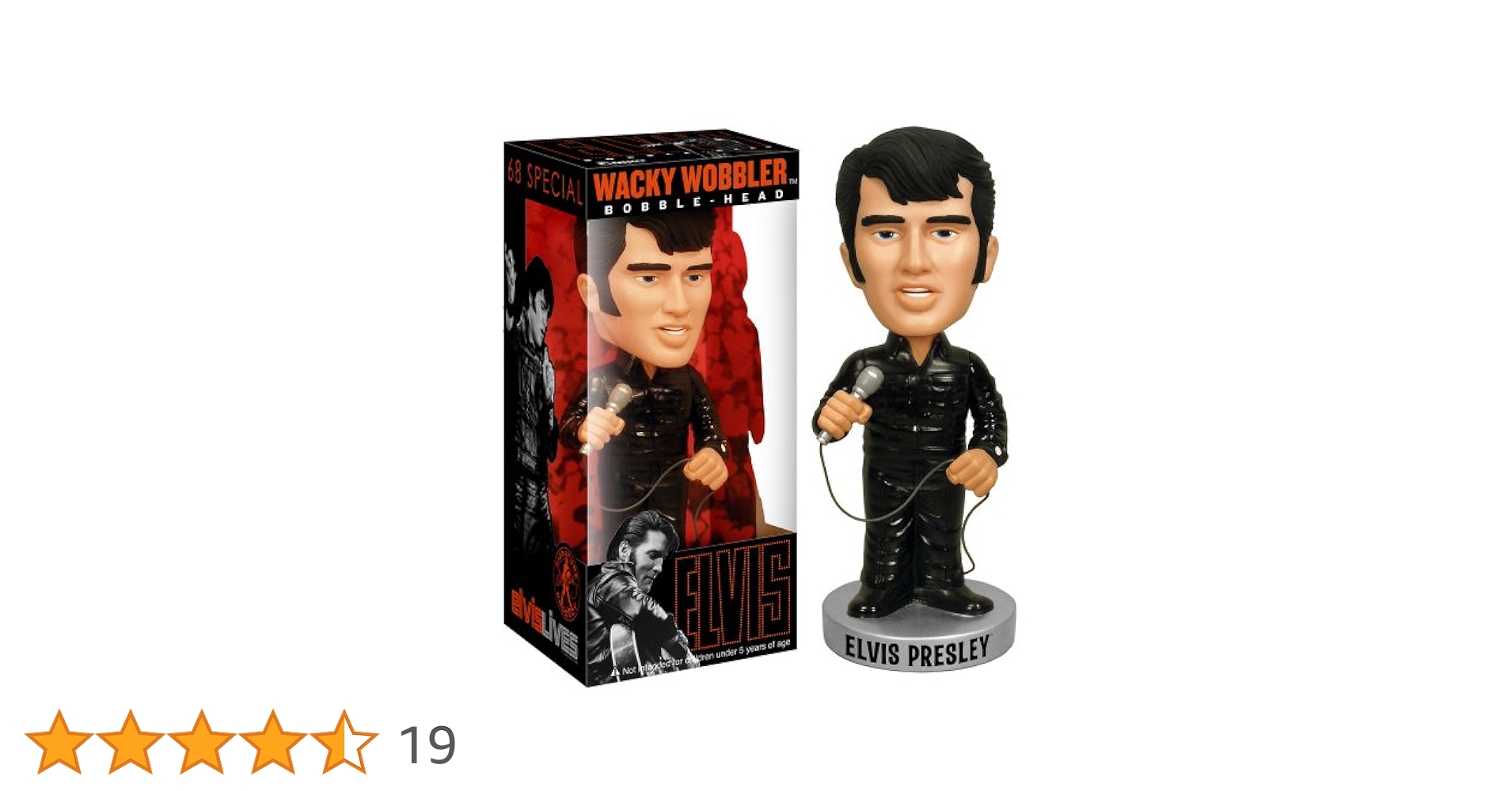 存在感の有るエルビス・プレスリー フィギュア1/4スケール(表情の違うマスク有り あのエルヴィス・プレスリーが可動フィギュア化！ラスベガスでの